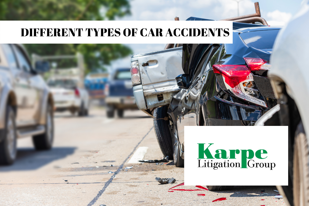 CAR ACCIDENTS COME IN DIFFERENT TYPES
