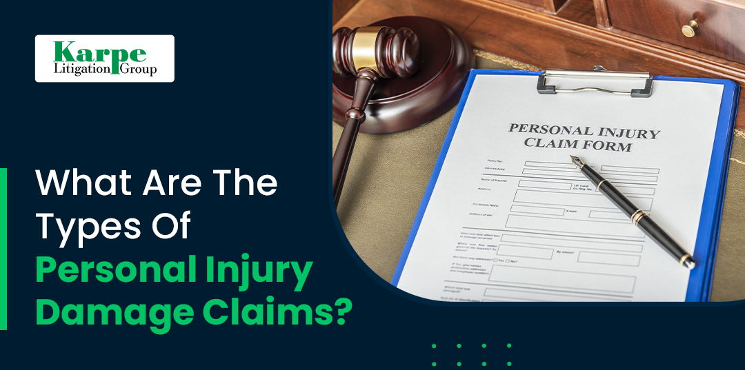 What are the types of personal injury damage claims