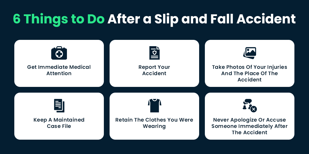 6 Things to Do After a Slip and Fall Accident