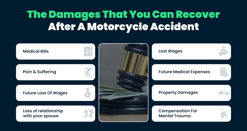 Understanding The Damages You Can Recover After A Motorcycle Accident